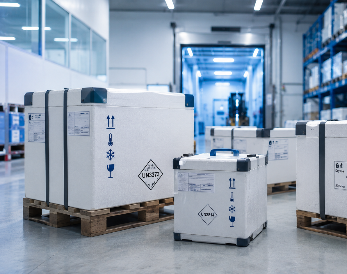 Cajas Isotérmicas y Palets para el Transporte a Temperatura Controlada